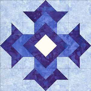 The Lavish Monogram Silk - Bluestar