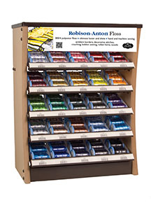 robison-anton embroidery thread curve counter display